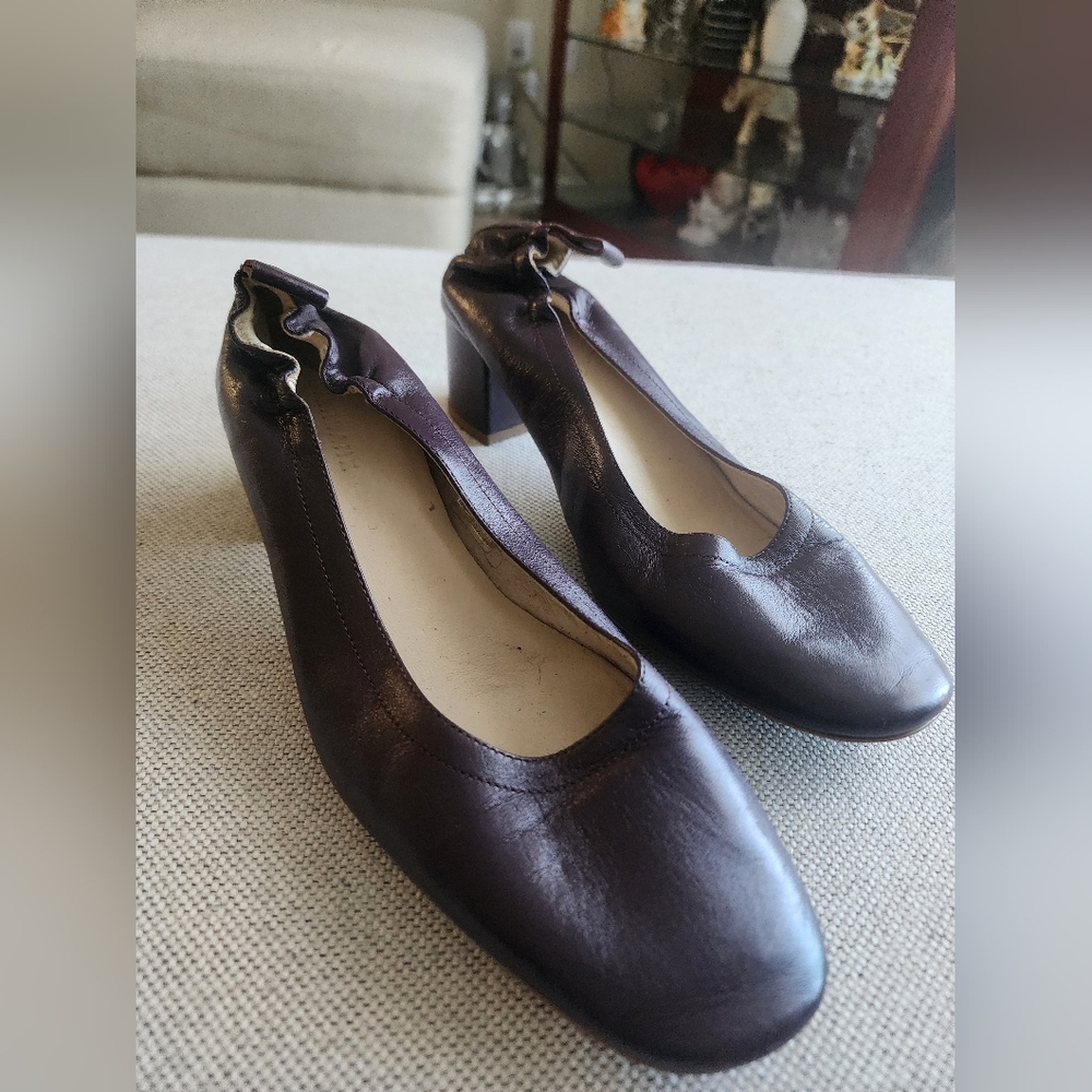 Everlane Dark Brown Leather Loafers - Picture 2 of 6